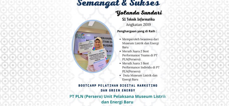 Mahasiswa ITPLN Meraih Juara 2 Dalam Kegiatan Museum Listrik Dan Energi Baru Initiative Business Bootcamp