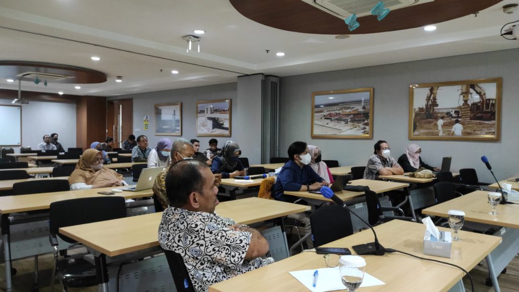 Suasana acara Sosialisasi Keinsinyuran