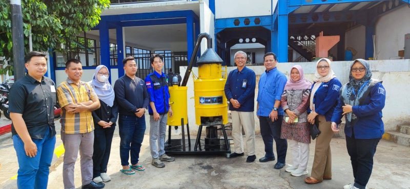5 Mahasiswa ITPLN Ciptakan Alat Pemusnah Sampah "Eco Burn" . Dok. ITPLN