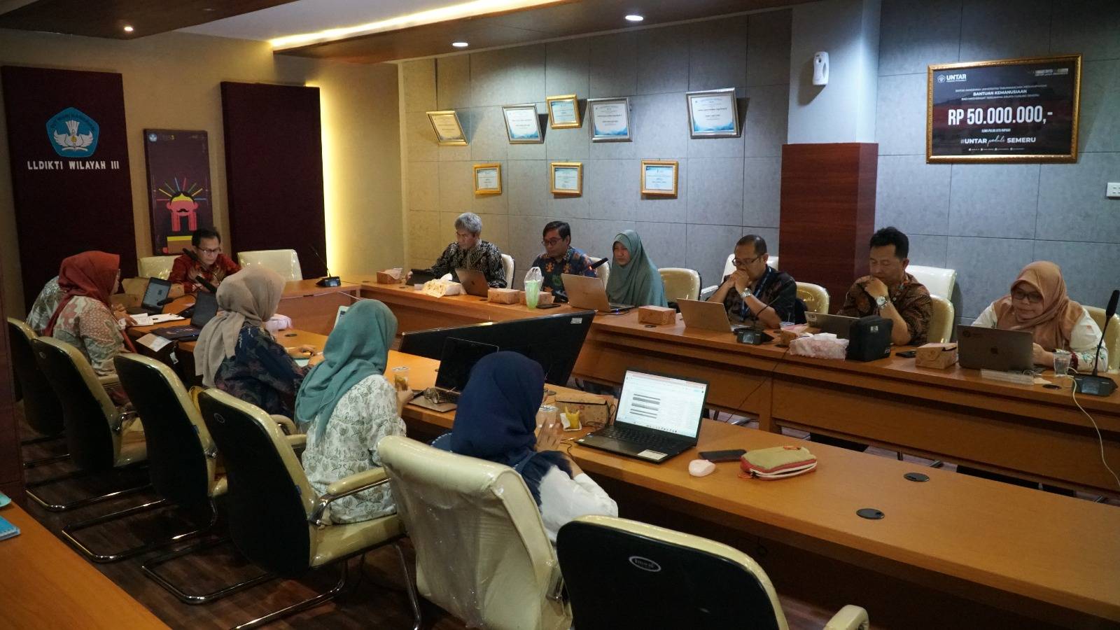 ITPLN Mengadakan Presentasi Pendirian Program Studi S2 Ilmu Komputer di LLDIKTI Wilayah III. Dok. Istimewa