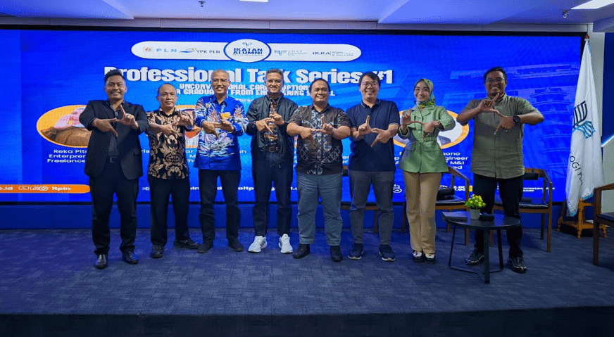 Ikatan Alumni ITPLN (IKA ITPLN) Hadirkan 4 Alumni Sukses, Beri Bekal Mahasiswa Melalui Sharing Bersama Alumni. Dok. Istimewa