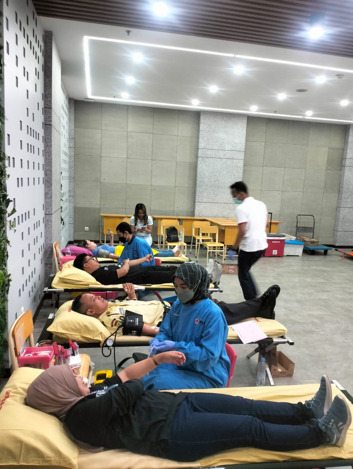 Kegiatan Donor Darah di ITPLN. Dok. Istimewa