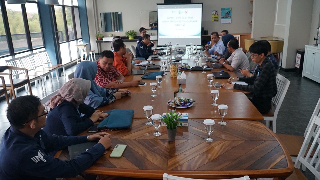 Diskusi Tim dari Bapeten dengan Tim dari ITPLN. Dok. Istimewa