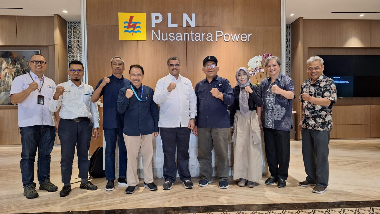 Tim ITPLN mengunjungi kantor PT PLN Nusantara Power Jakarta. Dok. Istimewa