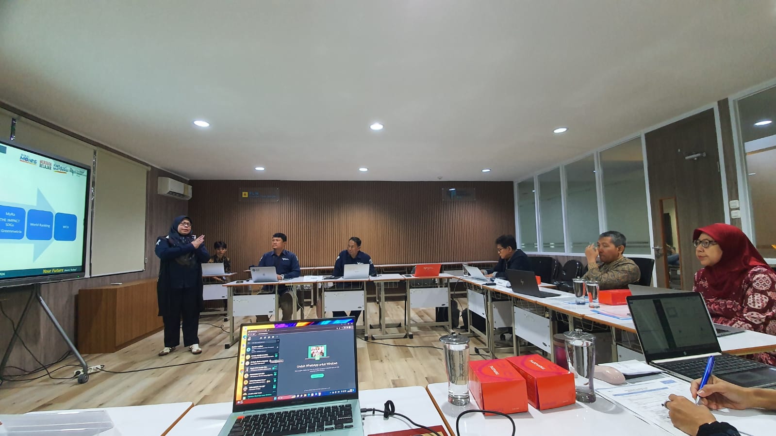 Pelaksanaan kegiatan Leadership Development Program -1 ITPLN meraih World Class University. Dok. Istimewa.