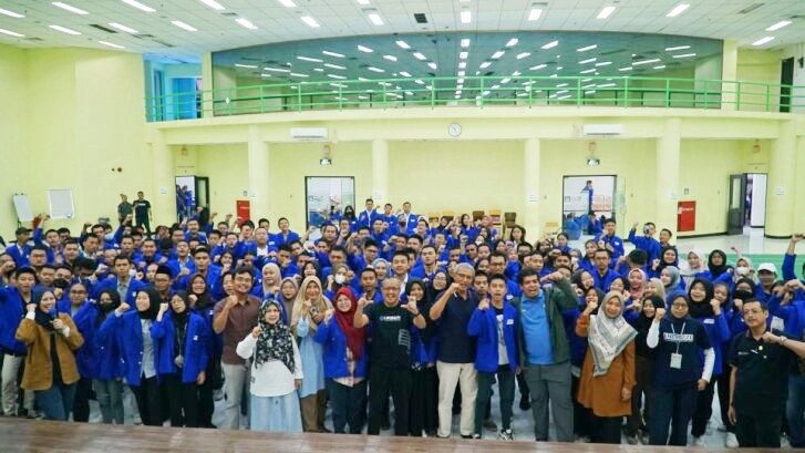 Kegiatan ENERGIZE Talk yang diselenggarakan di Ruang Auditorium Lt 12 Kampus ITPLN. Dok. Istimewa