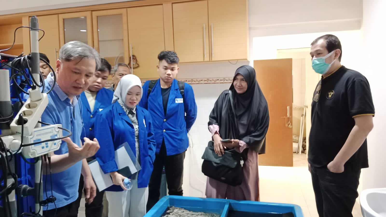 Mahasiswa dan Dekan ITPLN menyimak penjelasan dari CEO PT PPU. Dok. Istimewa