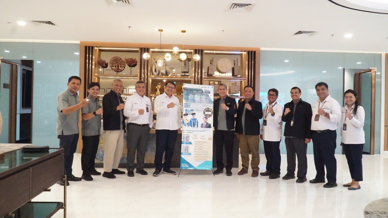 Direktur Utama PLN EPI Iwan Agung Firstantara menerima kunjungan Rektor ITPLN Prof. Iwa garniwa beserta Wakil Rektor I, III dan Kepala Biro Rektorat ITPLN. Dok. Istimewa