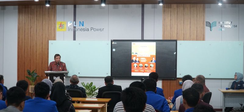 Ketua Bidang 9 MKI Syaiful Ibrahim dalam Seminar Transisi Energi for Young Engineer ITPLN. Dok. Istimewa