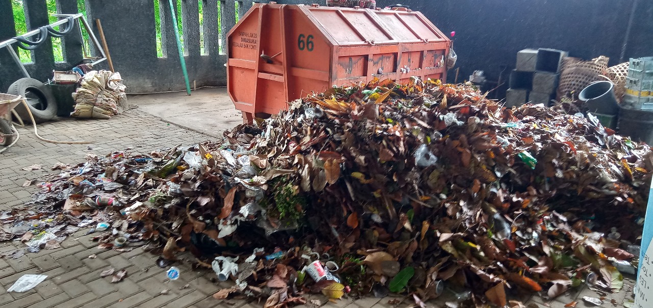 Tempat Penampungan Sampah Sementara ya BB g berada di Kabupaten Indramayu. Dok. Istimewa