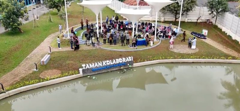 Direktur Legal Human Capital PT PLN Resmikan Berbagai Fasilitas